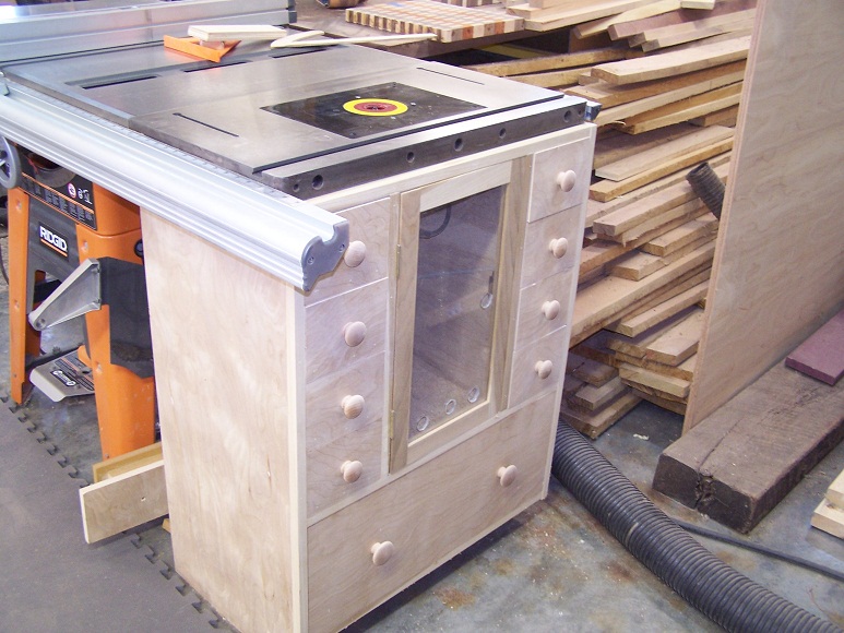 table saw router table plans